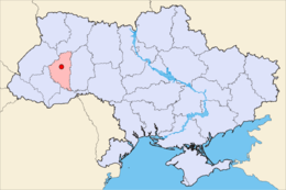 Ternopil' - Localizazion