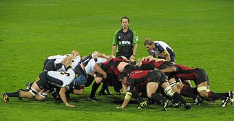 Rugby union scrum