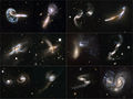 Quelques galaxies en interaction.