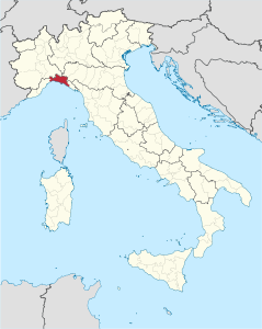 Provincia di Genova – Localizzazione