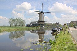 De Vriendschap windmill in Bleskensgraaf