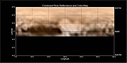 新视野号制作的冥王星表面地图