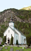 Sylte Church, wood, long church (1863)