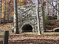 The Confederate foundry at Moratock Park, Danbury, North Carolina.