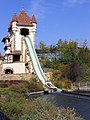 Die Wildwasserbahn im Erlebnispark Tripsdrill