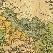 Карта Харківської губернії, 1922 рік