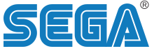 The word "Sega" in blue text