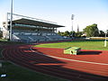 Jean Dauger estadioa, Baiona, errugbirako zein atletismoarako erabilia.