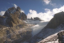 最大のルイス氷河