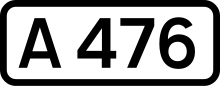 UK road A476.svg