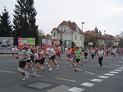 detalj sa Ljubljanskog maratona