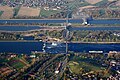 Le Grand Canal d'Alsace, creusé parallèlement au Rhin canalisé