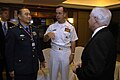 Defense Sec. Robert Gates meets Gen. Ma Xiaotian of PLA Air Force.