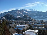 Ansicht der Stadt von Nordwesten aus gesehen