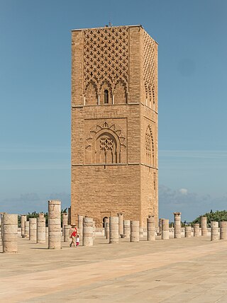 An almost empty view of Hassan tower in Rabat Morocco. I think it could be featured due to this transfer of cultural Heriatge from mother to kids.