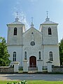 Katholische Dreifaltigkeitskirche in Pašvitinys, erbaut 1852–1857