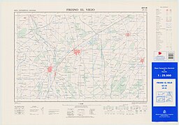 Mapa Topográfico del año 1995