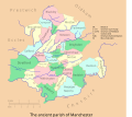 Image 23Map of the ancient parish of Manchester (from History of Manchester)