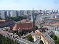 Seen from the Rotes Rathaus