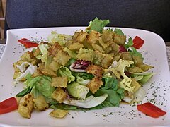 Ravioles en salade