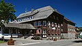 Hotel an der Hauptstrasse in Schönwald im Schwarzwald, 6.8.2007