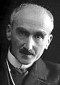 Henri Bergson, filosof și scriitor francez, laureat Nobel