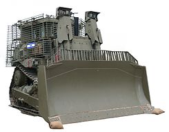 IDF Caterpillar D9 armored bulldozer