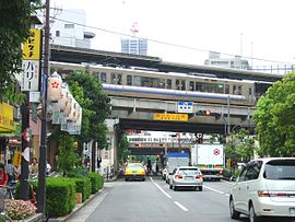 JR福島駅付近