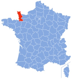 Location of Manche