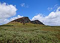 Rano Raraku volcano from the south