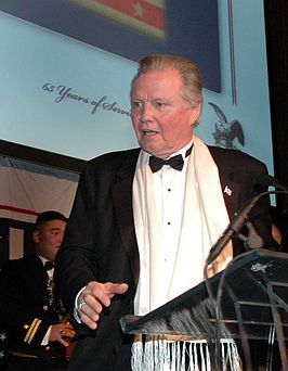 Voight tijdens het Gold Medal Dinner & Armed Forces Gala in 2006