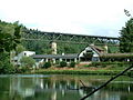 The Eis Valley Viaduct on the Eis Valley Railway