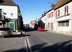 Skyline of Villeneuve-sur-Allier