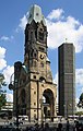 La Kaiser-Wilhelm-Gedächtniskirche a Berlino.