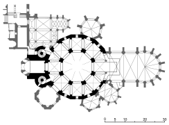 Plan de la chapelle palatine