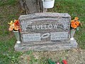 Typical late 20th century headstone, Dubuque, Iowa