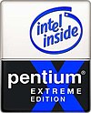 Original Pentium Extreme Edition logo