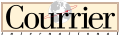 Logo de Courrier international dans la seconde moitié des années 1990.