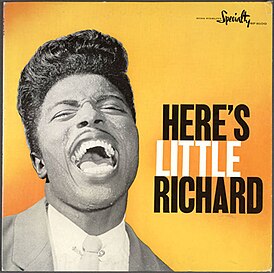 Обложка альбома Литла Ричарда «Here’s Little Richard» (1957)