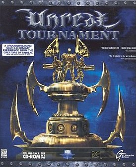 Обложка диска Unreal Tournament для ПК