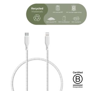 ËSSENTIALS MFI Lightning til USB-C Kabel, 1.2m
