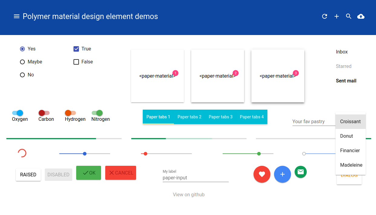 Polymer material design playground