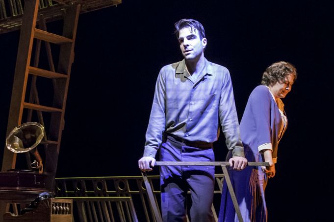 Review Glass Menagerie Broadway Zachary Quinto