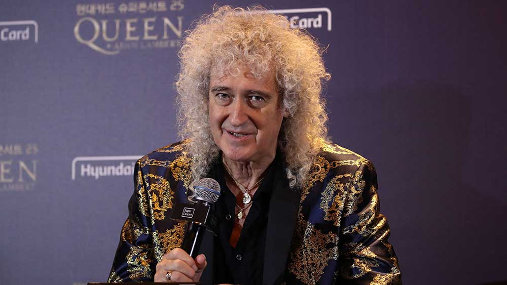 Brian May of Queen attends the press conference ahead of the Rhapsody Tour at the Conrad Hotel in Seoul, South Korea, 16 January 2020. The band Queen is in Seoul for their Asian leg of 'Rhapsody' tour, and is scheduled to perform on 16 and 18 January, joined by vocalist Adam Lambert.Queen holds press conference in Seoul, Korea - 16 Jan 2020