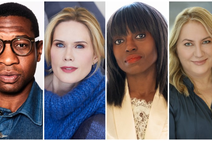 Jonathan Majors, Stephanie March, Dee Poku, Lisa Taback