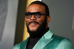 LOS ANGELES, CALIFORNIA - DECEMBER 03: Tyler Perry attends the world premiere of Netflix's "The Six Triple Eight" at The Egyptian Theatre Hollywood on December 03, 2024 in Los Angeles, California. (Photo by Presley Ann/Getty Images for Netflix)