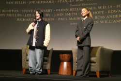 Billie Eilish and Ariana Grande at 'Wicked' screening