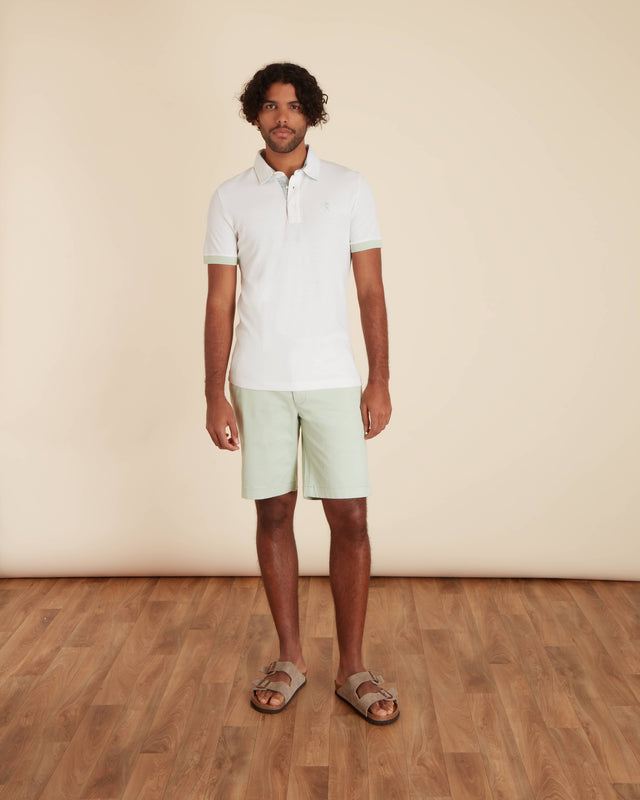 Polo à Détails Imprimé - Image principale