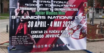 Такмичари из 15 земаља на IX Јуниорском купу нација у боксу