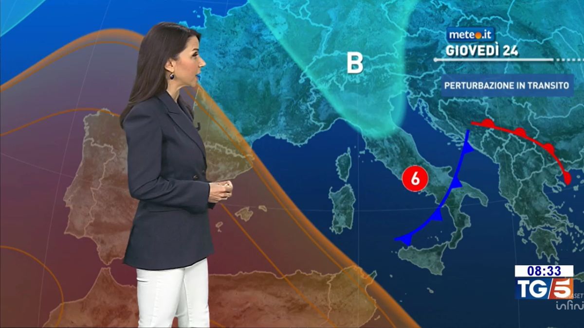 Meteo: oggi (23 aprile) instabilità in aumento. Le zone a rischio piogge
